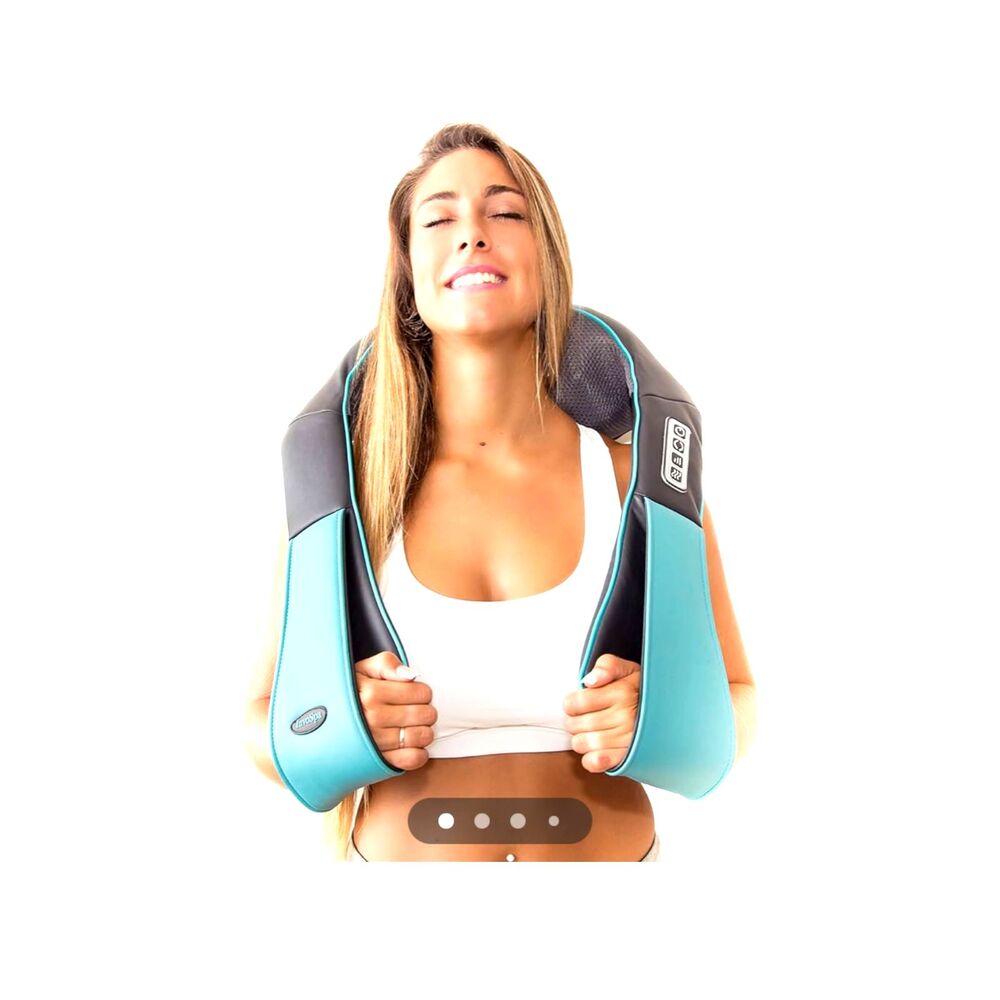 New INVOSPA SHIATSU Portable Heat Massager - shoulder neck arm leg back waist